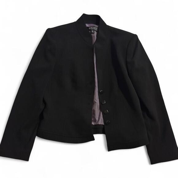 Black Kasper button up blazer - Picture 1 of 5